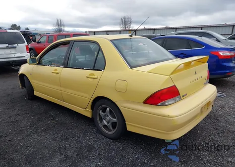 2002 Mitsubishi Lancer Oz Rally from USA, damaged, VIN JA3AJ86E12U074377